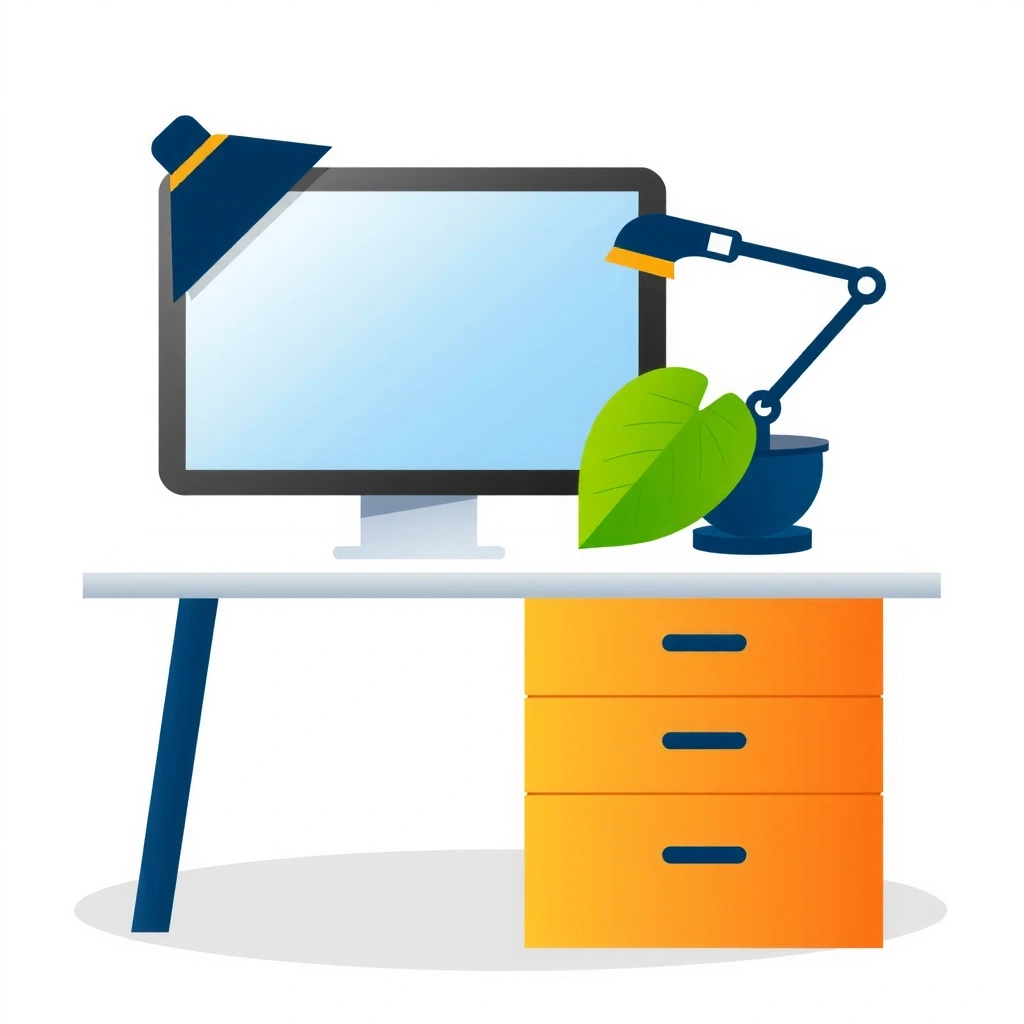 Ikonka úklidu kanceláří