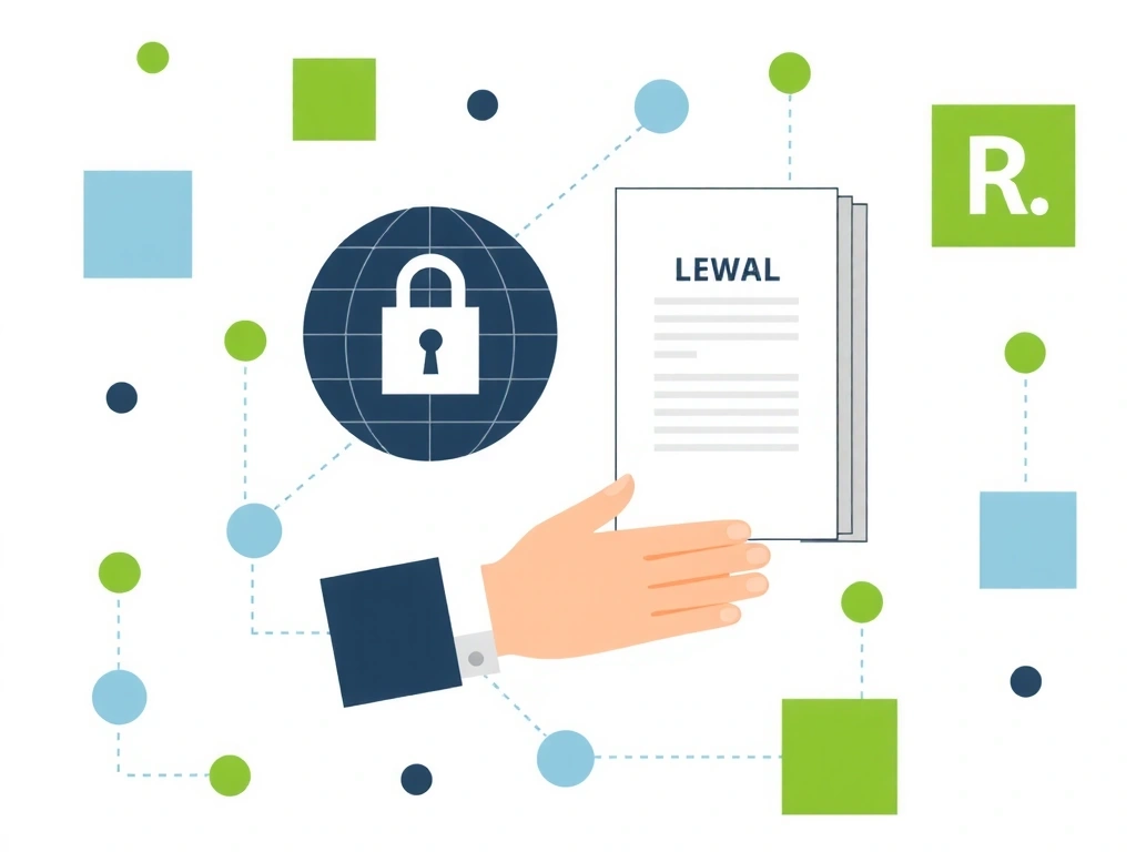 Ilustrace smlouvy a digitální bezpečnosti